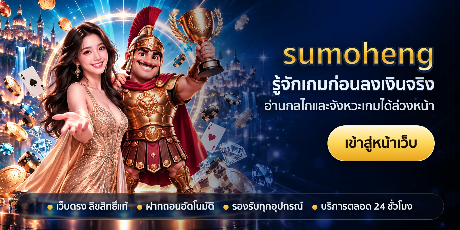 ภาพหัวเรื่องของ sumoheng ชุดที่ 3 — รู้จักเกมก่อนลงเงินจริง